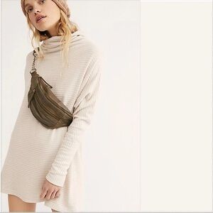 Free People x We The Free Kitty Thermal Funnel Neck - Cream